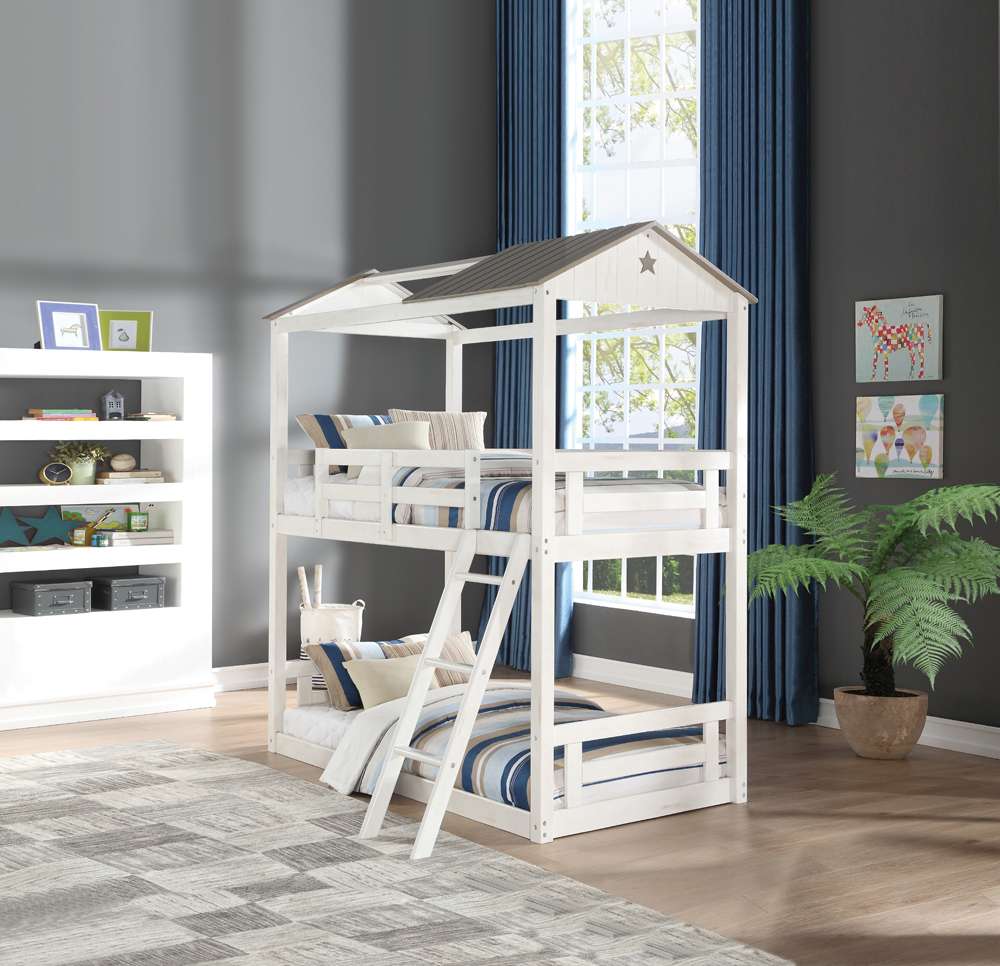 ACME Furniture - Nadine Cottage Twin/Twin Bunk Bed - 37665 view 3