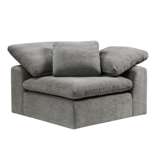 ACME Furniture - Naveen - Modular - Wedge w/Pillow - Gray Linen - LV55141 view 2