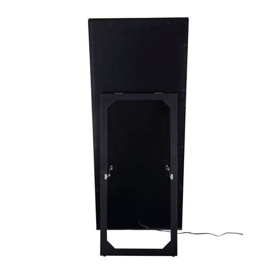 ACME Furniture - Noralie - Floor Mirror - Mirrored & Faux Diamonds - 97754 view 2