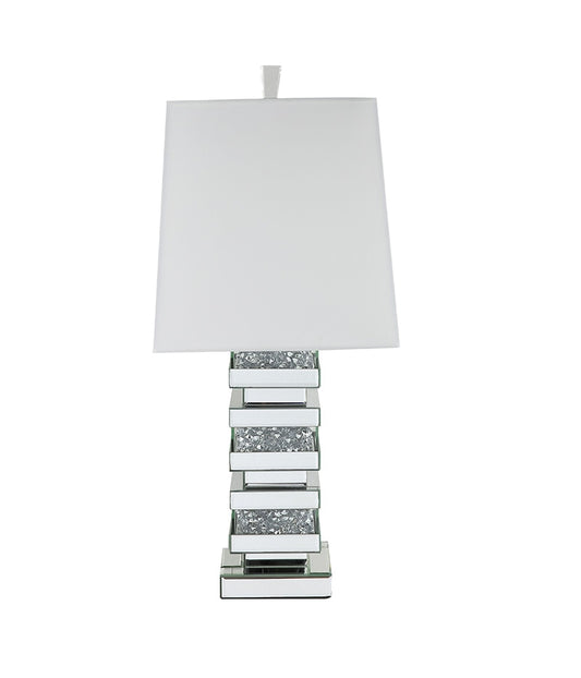 ACME Furniture - Noralie Table Lamp - Mirrored & Faux Diamonds - 40242 veiw 2