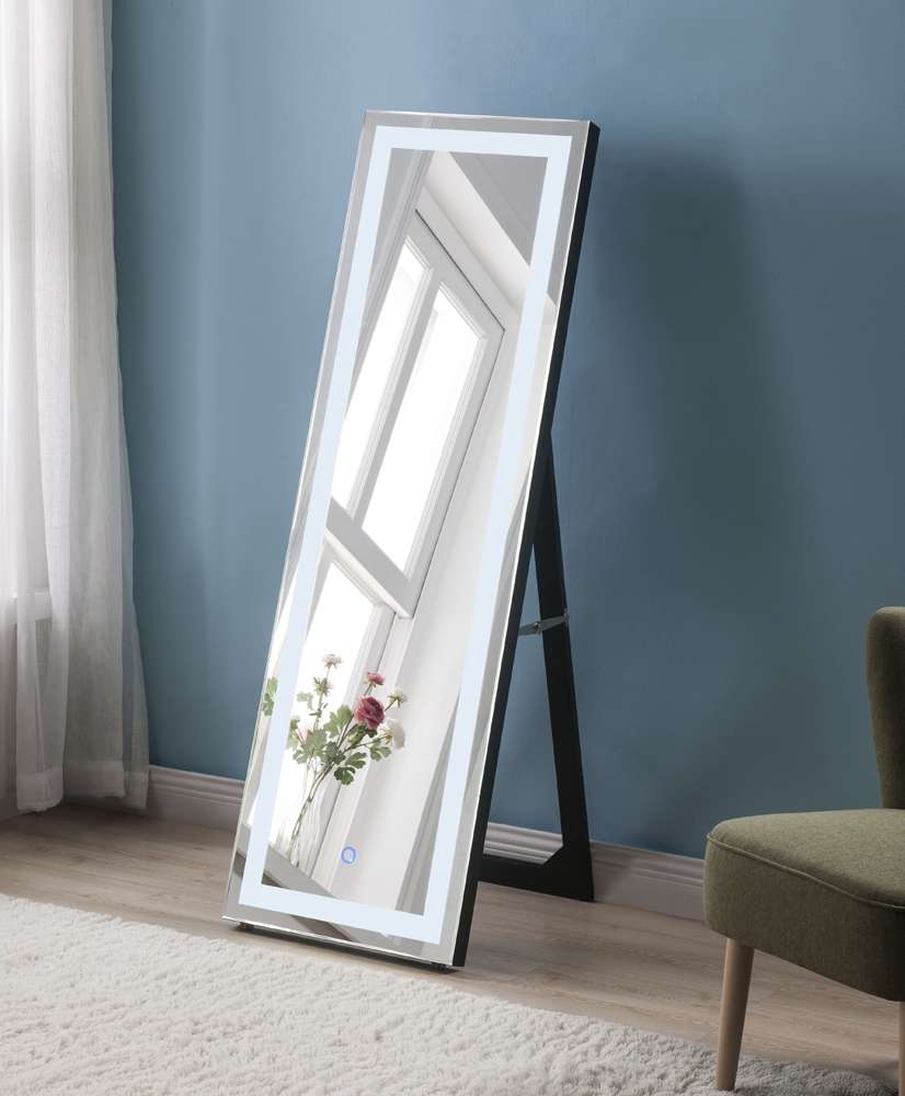 ACME Furniture - Nyoka Floor Mirror w/LED - 97714 veiw 1