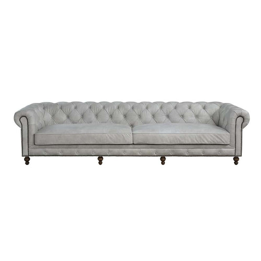 ACME Furniture - Ofer Sofa - Vintage White Top Grain Leather - LV02404 view 2