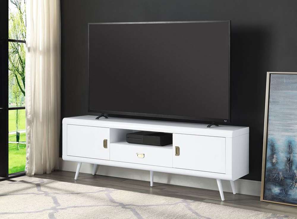 ACME Furniture - Pagan TV Stand - White High Gloss - LV00745 view 5
