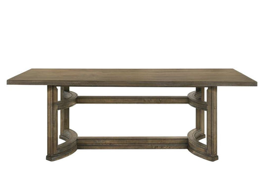 ACME Furniture - Parfield Dining Table - Weathered Oak - DN01807 view 2