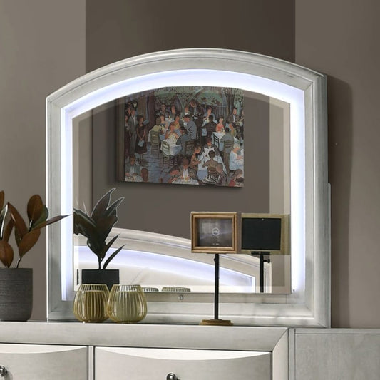 ACME Furniture - Ramondi - Mirror - Antique White - BD05284 view 2