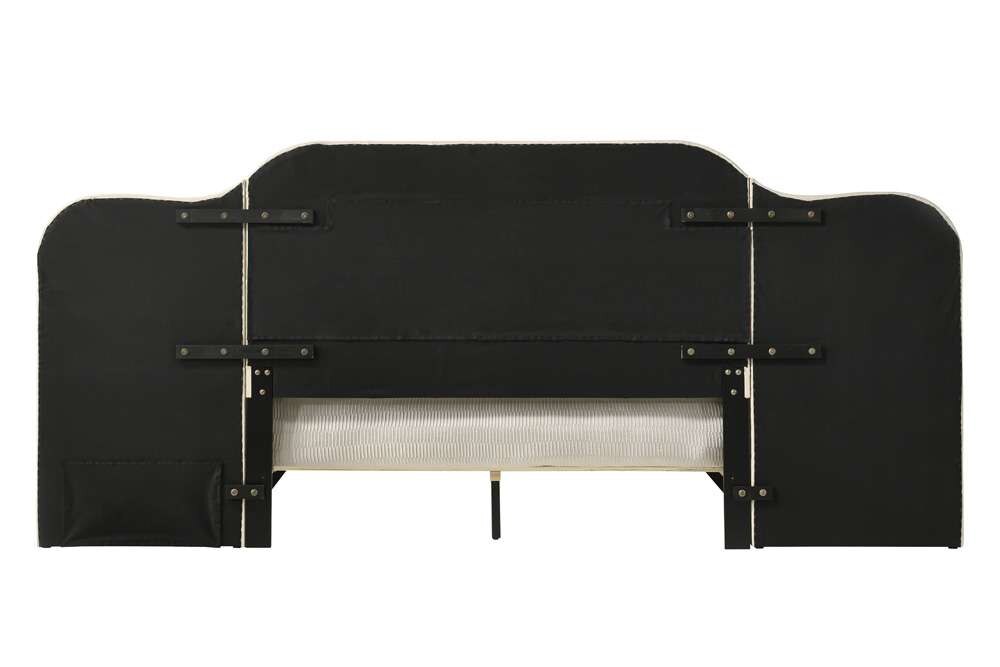 ACME Furniture - Ranallo Queen Bed - Beige Linen - BD01778Q veiw 3