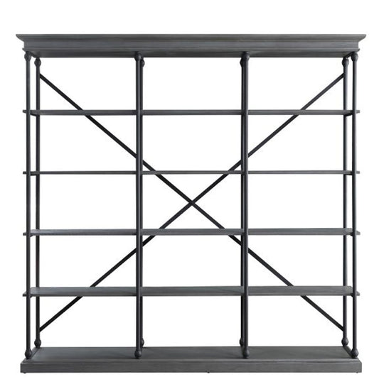 ACME Furniture - Rukia - Bookshelf - Gray & Black Finish - 93038 view 2