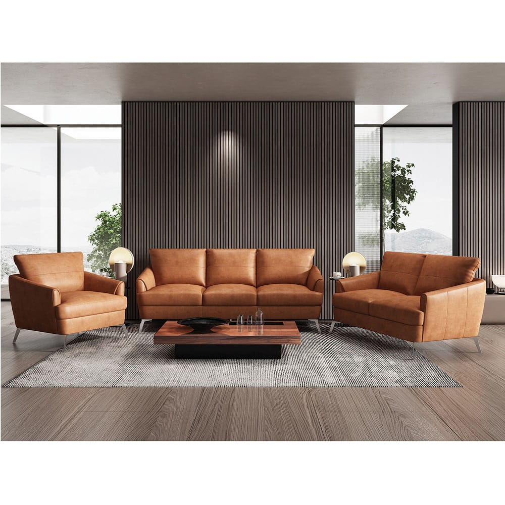 ACME Furniture - Safi - Chair - Camel Top Grain Leather - LV00218 view 4
