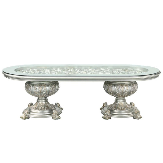ACME Furniture - Sandoval Dining Table - Champagne - DN01494 view 2