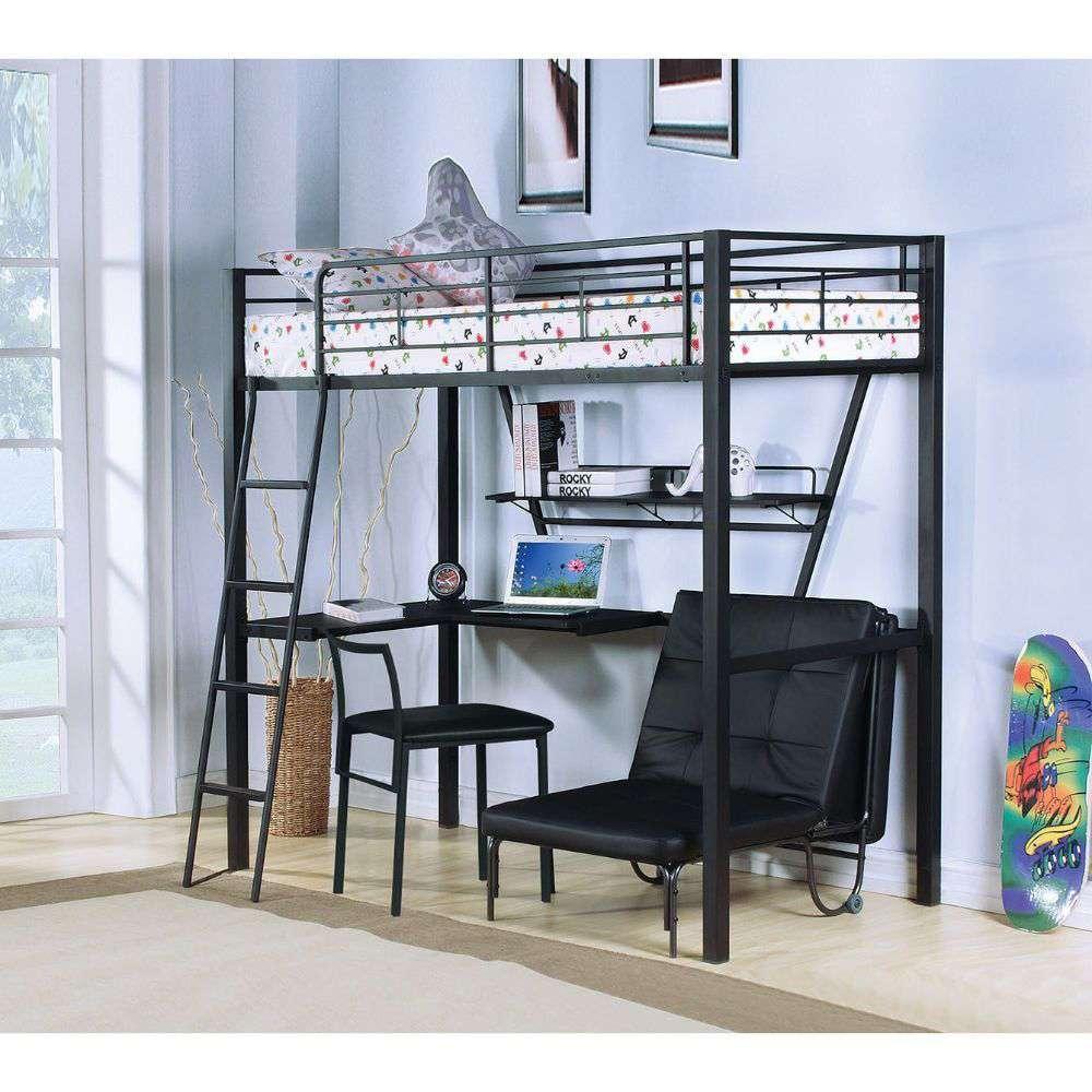 ACME Furniture - Senon Loft Bed w/Desk - 37275 view 3