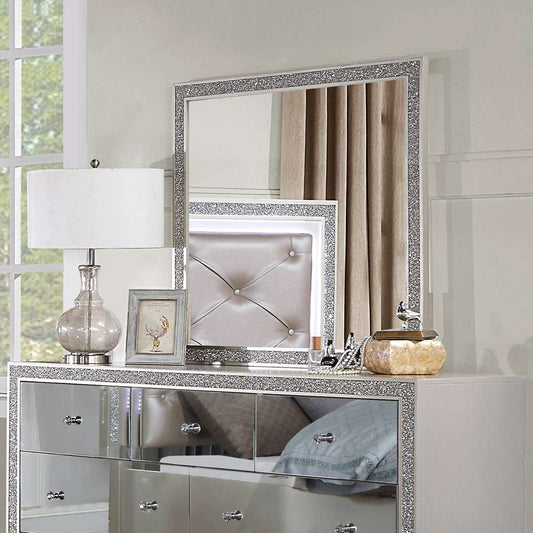 ACME Furniture - Sliverfluff Mirror - Mirrored & Champagne - BD00244 view 2