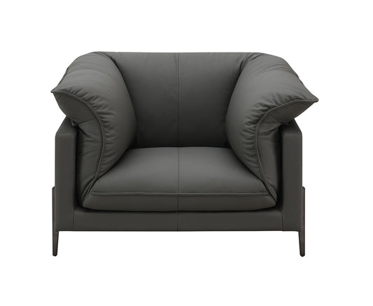 ACME Furniture - Tadi Chair - Black Top Grain Leather - LV04512 veiw 2
