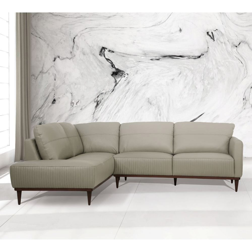 ACME Furniture - Tampa - Sectional Sofa - Airy Green Top Grain Leather - 54995 view 7