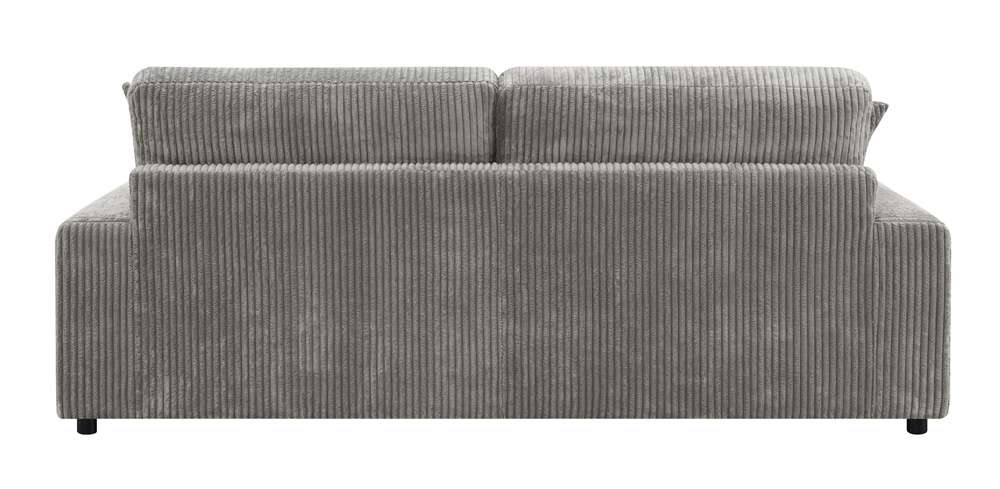 ACME Furniture - Tavia Sectional Sofa w/6 Pillows - Gray Corduroy - LV01882 veiw 5