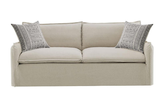 ACME Furniture - Upendo Sofa w/2 Pillows - Beige Linen - LV03080 veiw 2