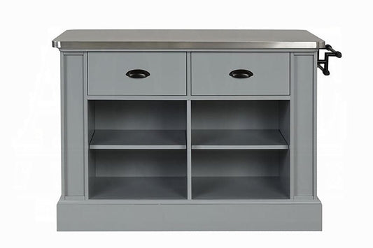 ACME Furniture - Urrur Kitchen Island - Gray - AC00187 view 2
