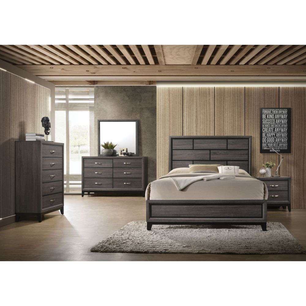 ACME Furniture - Valdemar Eastern King Bed - 27047EK view 5
