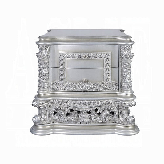 ACME Furniture - Valkyrie Nightstand - Antique Platinum - BD00684 view 2