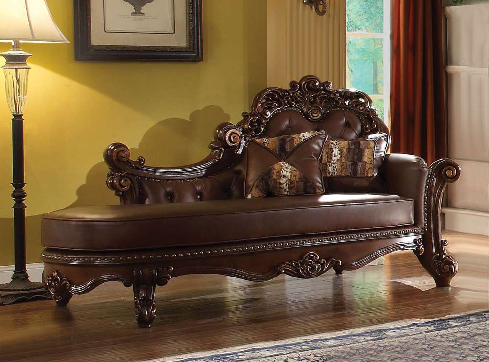 ACME Furniture - Vendome Chaise w/2 Pillows - 96491