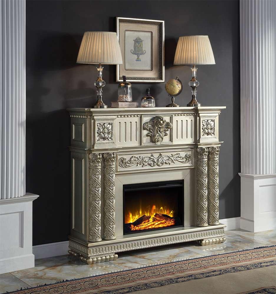 ACME Furniture - Vendome Fireplace - Gold Patina - AC01311 veiw 1