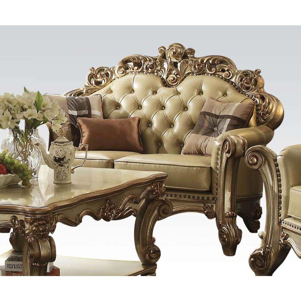 ACME Furniture - Vendome Loveseat (w/3 Pillows) - 53001