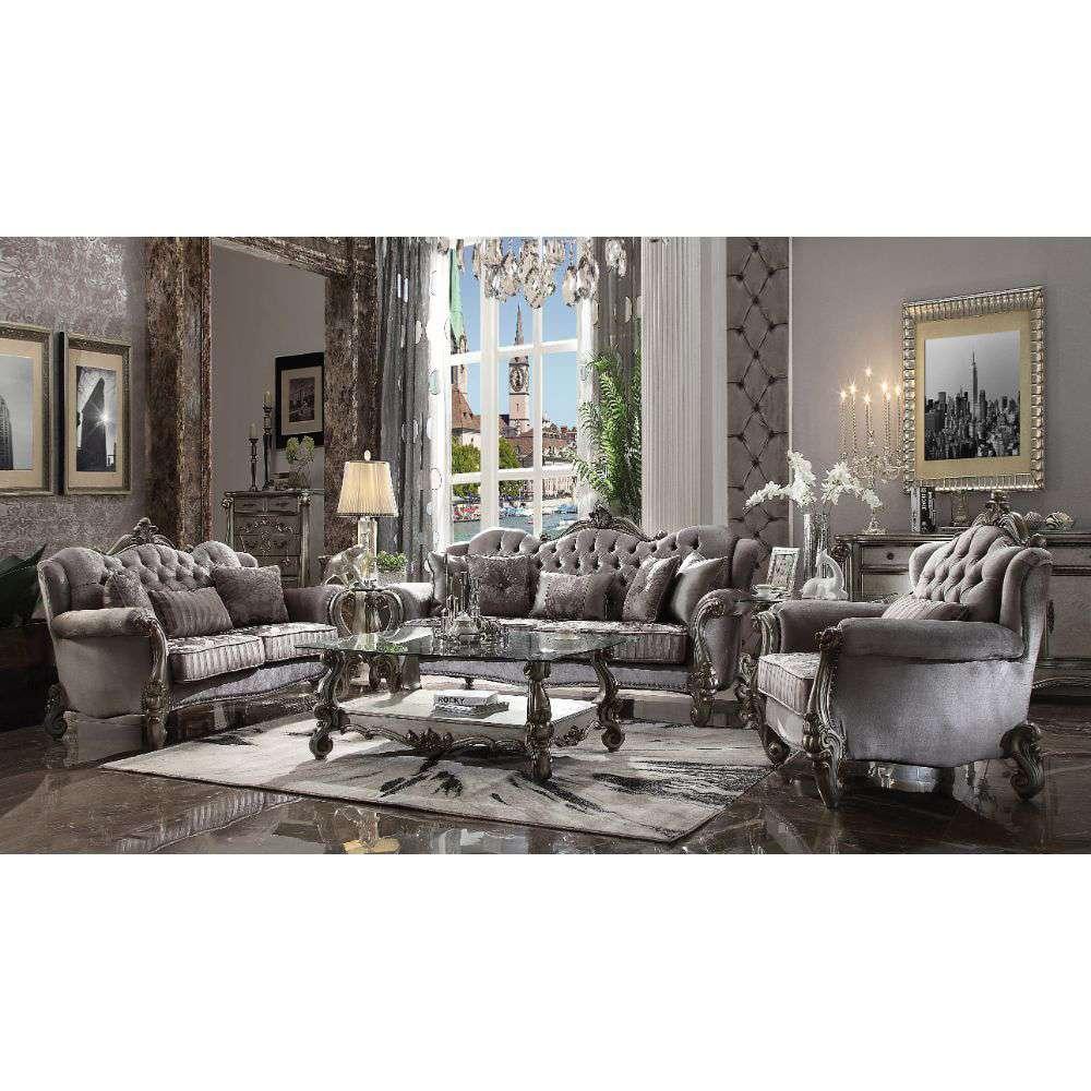 ACME Furniture - Versailles Chair (w/1 Pillow) - 56842 veiw 2
