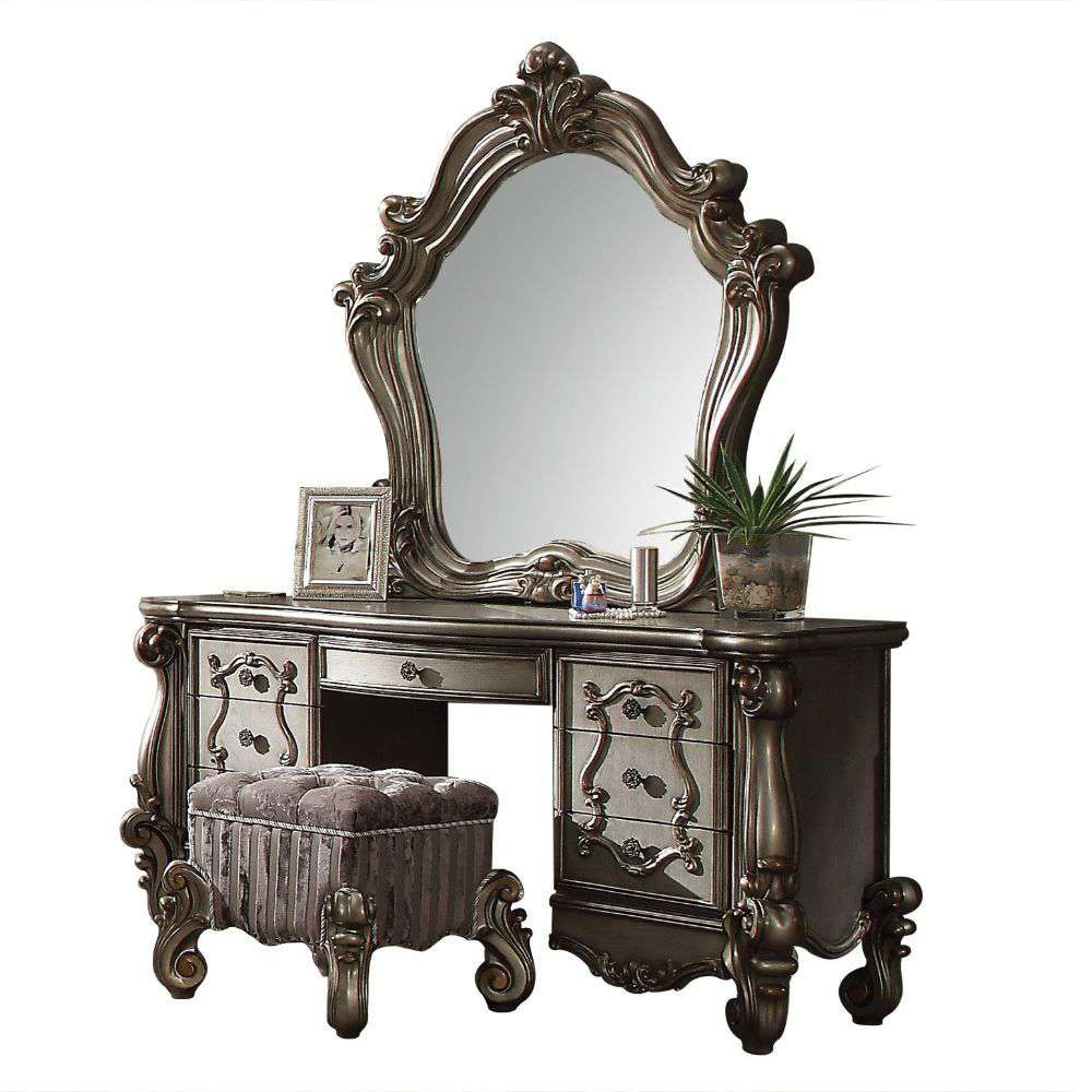 ACME Furniture - Versailles Vanity Stool - 26848 veiw 2