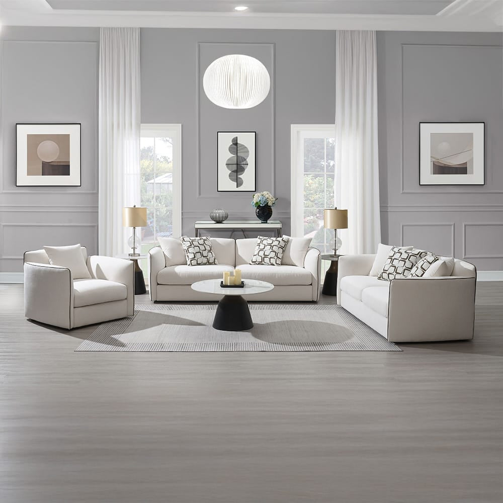 ACME Furniture - Yolanda - Sofa w/4 Pillows - Beige Chenille - LV03605 view 8