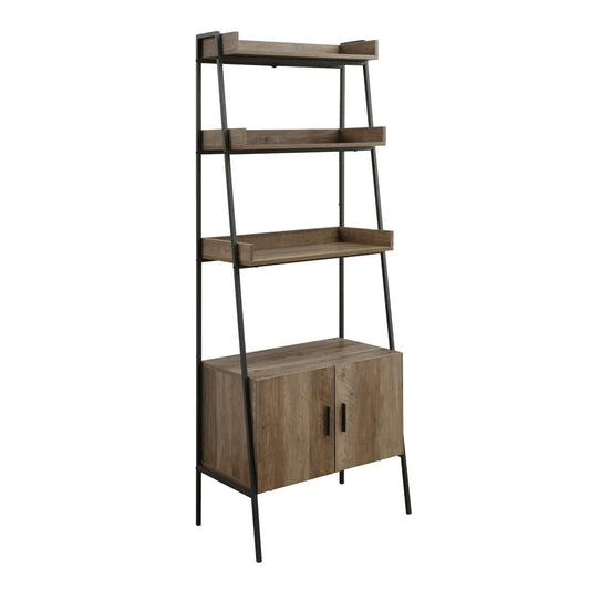 ACME Furniture - Zakwani - Bookshelf - Rustic Oak & Black Finish - OF00016 view 2