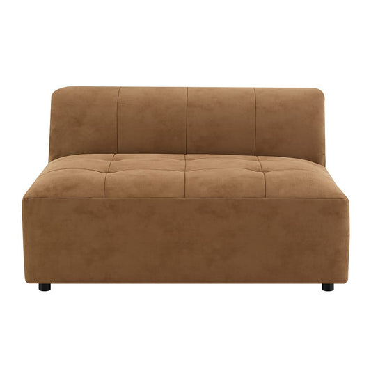 ACME Furniture - Zoey - Modular - Armless Chair - Chocolate Suede - LV05391 view 2