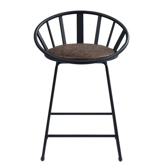 ACME Furniture - Zudora Counter Height Chair (Set of 2) - Black - DN01756 veiw 2