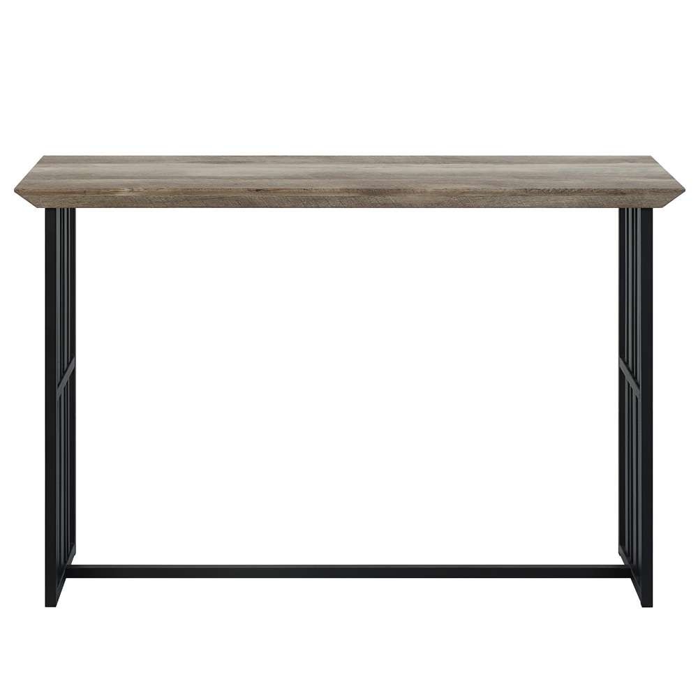 ACME Furniture - Zudora Sofa Table - Antique Oak & Black - LV01753 veiw 2