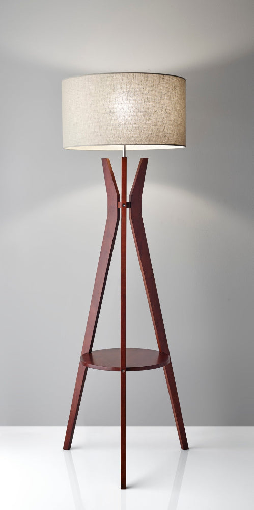 Adesso Home - Bedford Shelf Floor Lamp - 3471-15 view 4