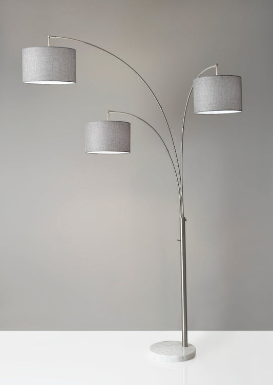 Adesso Home - Bowery 3-Arm Arc Lamp - 4250-22 view 2