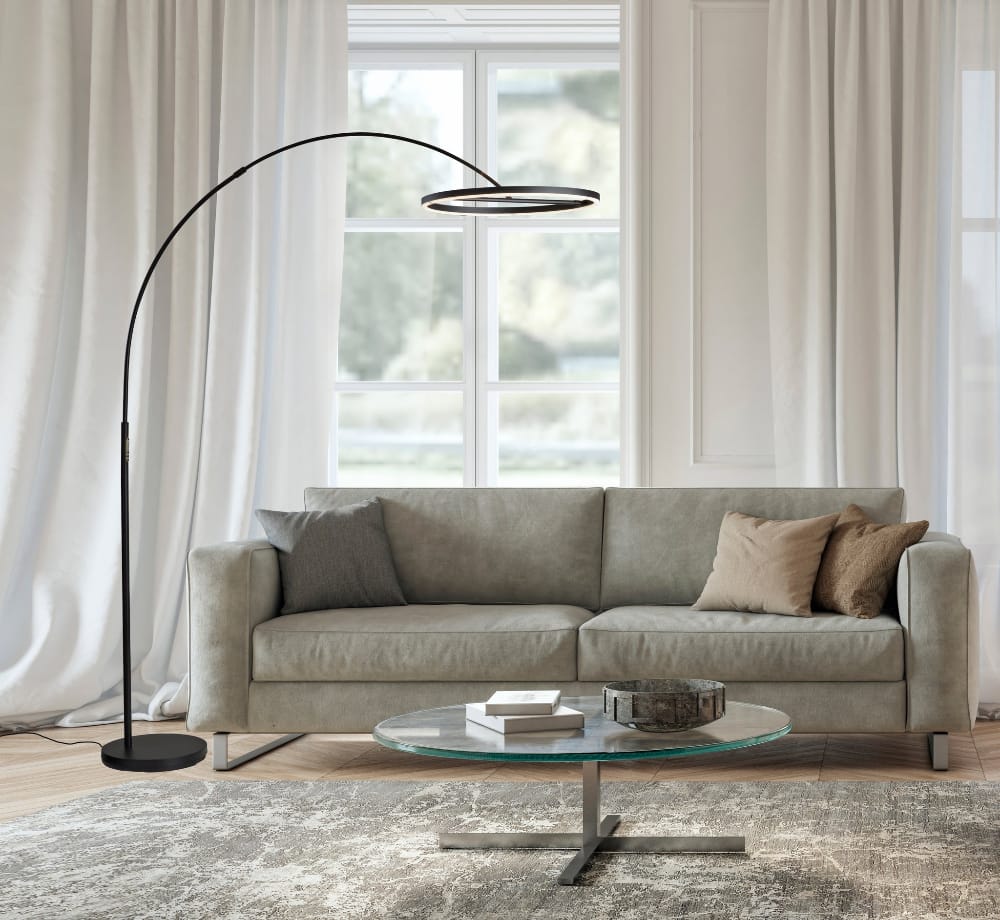 Adesso Home - Falcon LED Arc Lamp w. Smart Switch - 2154-01 view 7