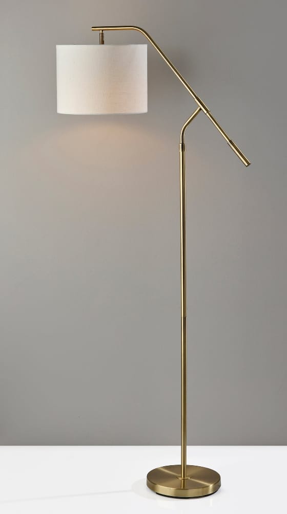 Adesso Home - Milo Floor Lamp- Antique Brass - SL9503-21 view 5