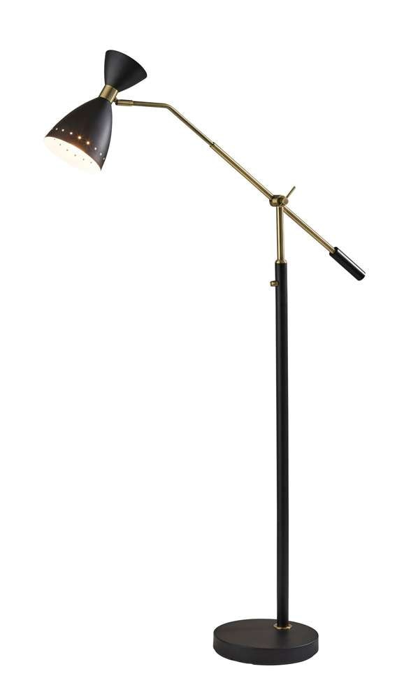 Adesso Home - Oscar Adjustable Floor Lamp - 4284-01 veiw 1