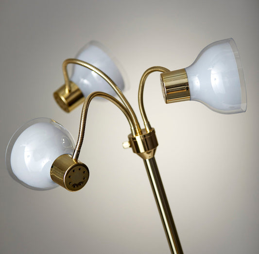 Adesso Home - Presley 3-Arm Floor Lamp - 3566-04 view 2