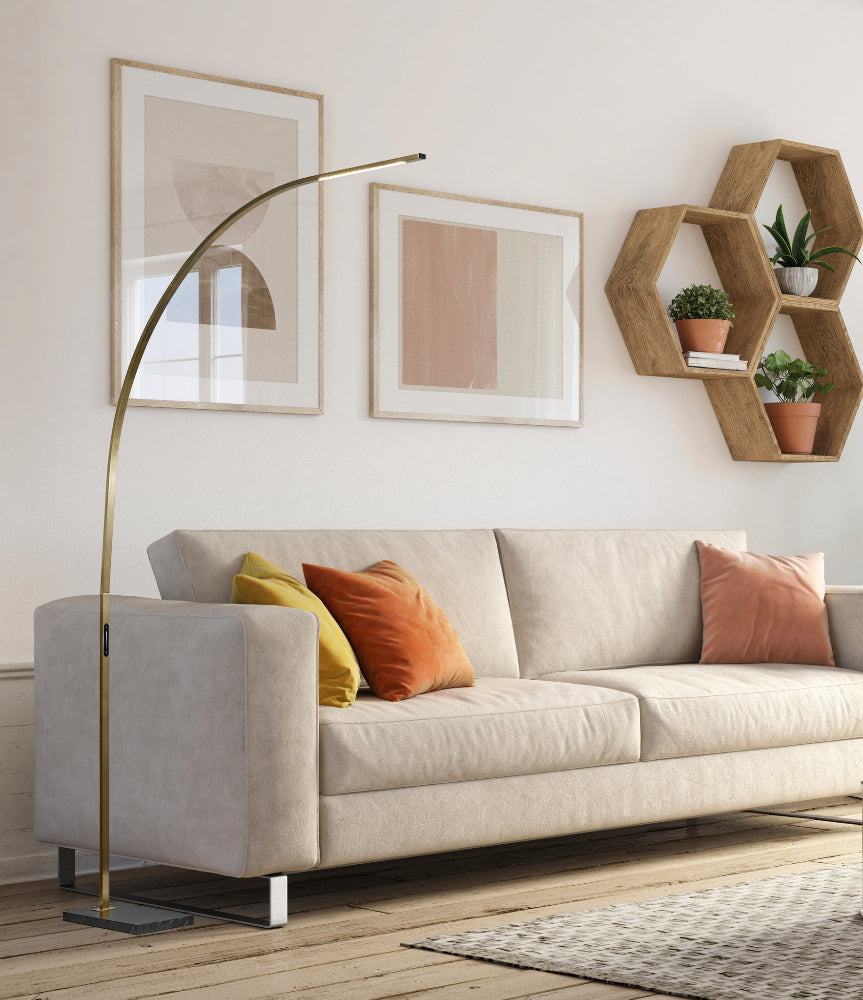 Adesso Home - Sonic LED Arc Lamp w. Smart Switch - 4236-21 view 6