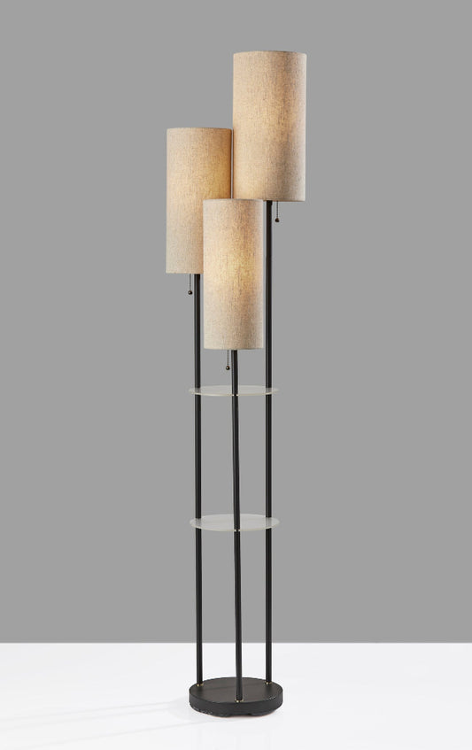 Adesso Home - Trio Shelf Floor Lamp - 4305-01 view 2