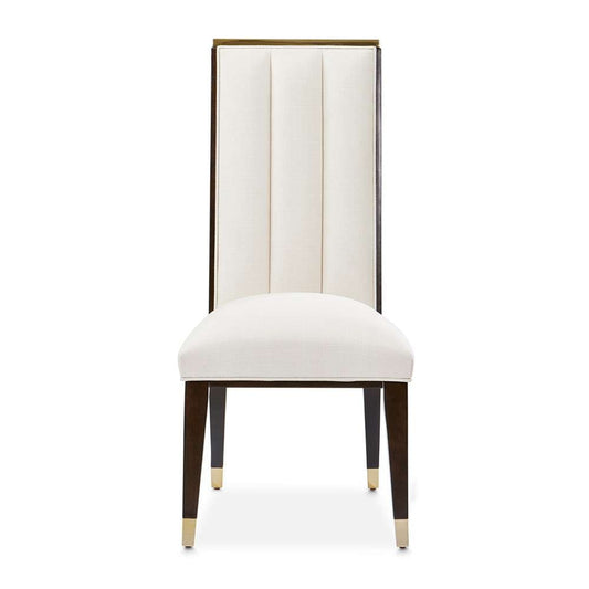 AICO by Michael Amini - Belmont Place Dining Side Chair, Set of 2 - Espresso - 9085003-409 veiw 2