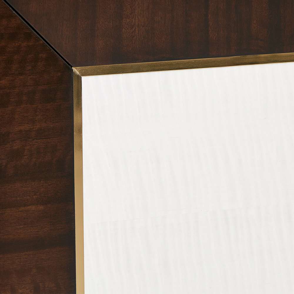 AICO by Michael Amini - Belmont Place East King Upholstered Bed - Espresso - 9085000EK3-409 veiw 6