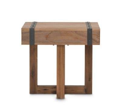 AICO by Michael Amini - Brooklyn Walk - End Table - Burnt Umber - KI-BRKW202-408 veiw 2