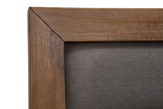 AICO by Michael Amini - Brooklyn Walk - Queen Panel Bed with Fabric Insert - Burnt Umber - KI-BRKW012QN-408N veiw 2