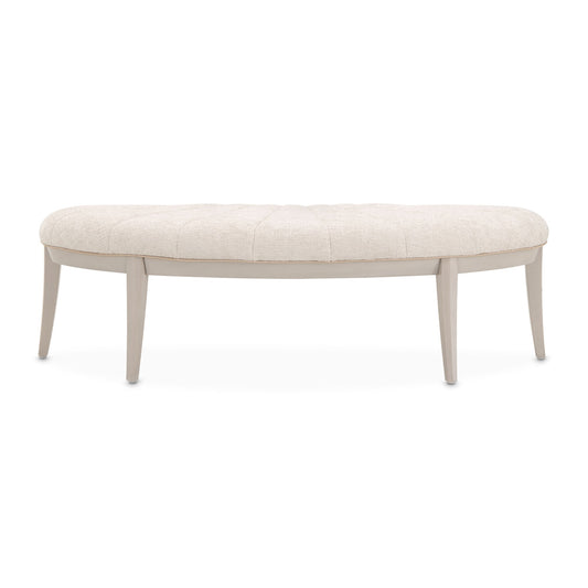AICO by Michael Amini - Fantosini Bed Bench - Silver Mist - 9091904-823 view 2