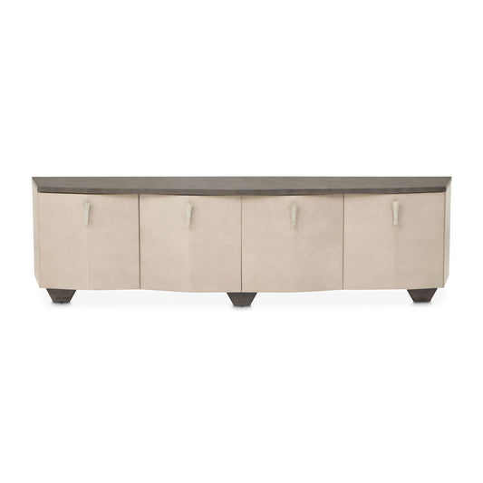 AICO by Michael Amini - Fantosini Media Cabinet - Silver Mist - 9091081-823 view 2
