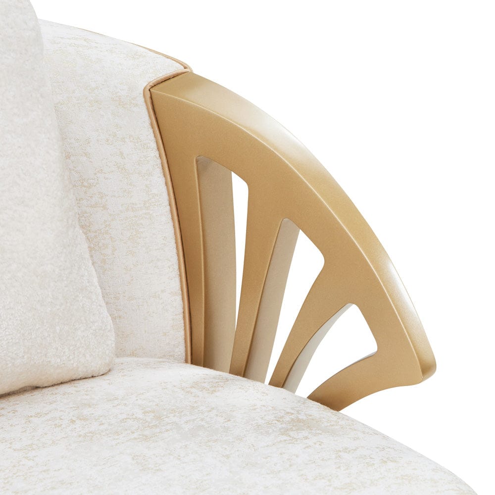 AICO by Michael Amini - La Terrazza Accent Chair - Starlight/Light Champagne - 9092834-STRLT-124 view 12