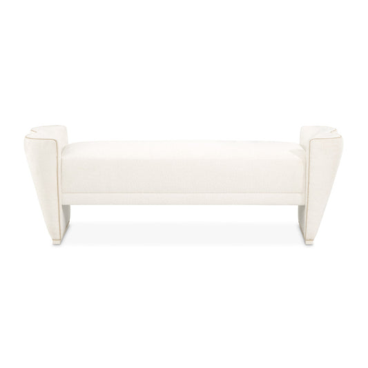 AICO by Michael Amini - La Terrazza Bed Bench - Creamy Pearl - 9092904-112 view 2