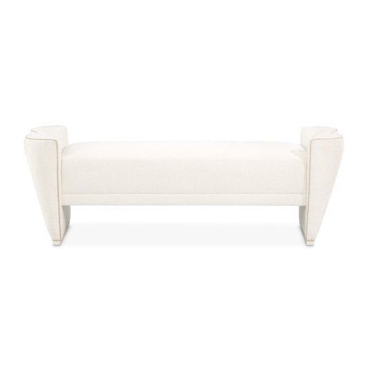 AICO by Michael Amini - La Terrazza Bed Bench - Creamy Pearl - 9092904-112 view 2