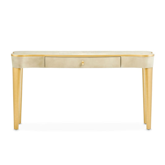 AICO by Michael Amini - La Terrazza Console Table - Silver Mist - 9092223-823 view 2